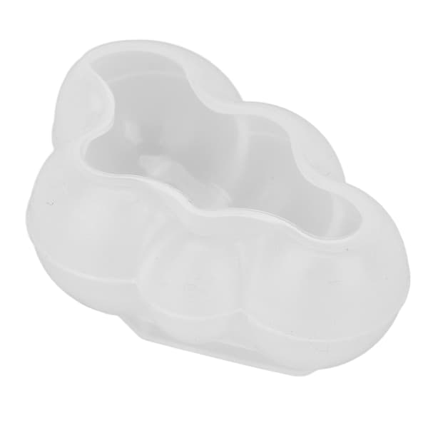 3D Skyer Form Silikon Stearinlys Kake Såpe DIY Håndverksform