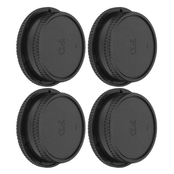Canon FD Mount Objektiv Front Bakdeksel Sett