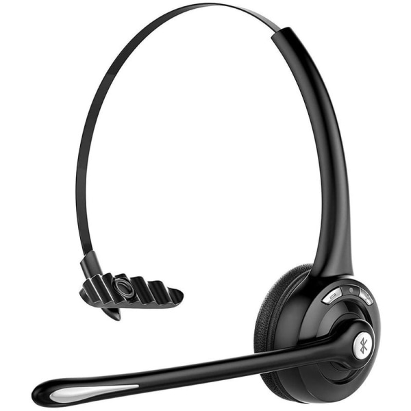 M6A Trådløst Bluetooth Headset Sort Mono Business Traffic Headset,