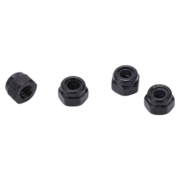 4st M2.5 Hjul Lås Hex Mutter för Arrma 1 10 Aluminiumlegering RC Bil