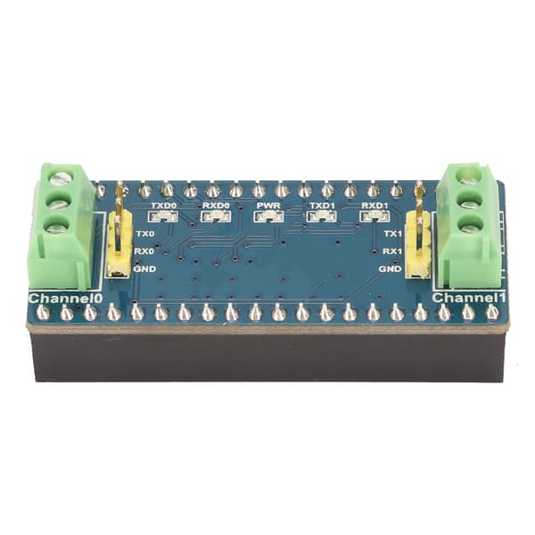 Raspberry Pi Pico Udvidelseskort Dobbeltkanal UART RS232 Interface Konverter