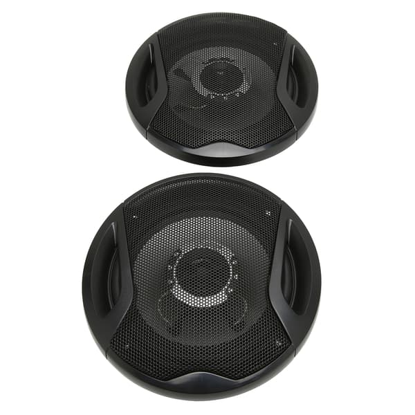2st 400W 6 Tum Koaxial Bilhögtalare Diskant Bas Stereo Fordonsmodifiering