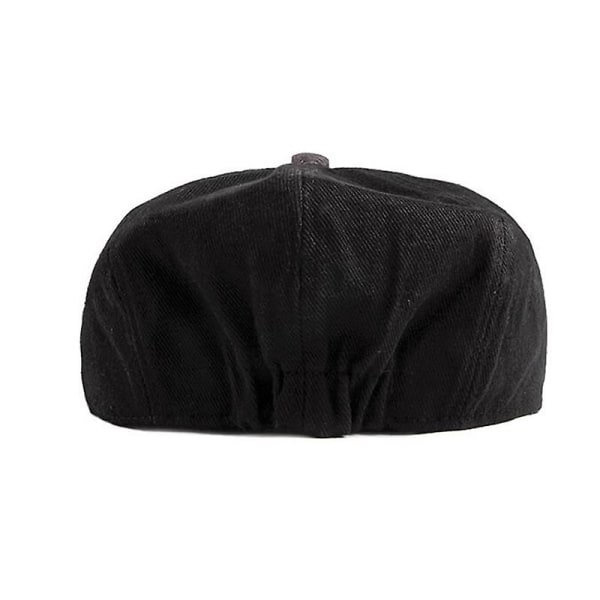 Bomuld Klassisk Army Hat Herre Caps Military Hat Black