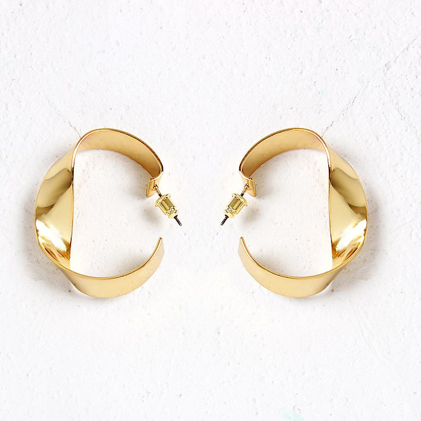 Örhänge Geometry Stud Vintage guldfärg modesmycken Ac7056 C057