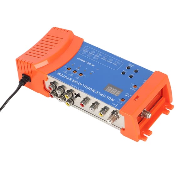 Multi Channel PAL NTSC Modulator System for TV Box AV-kilde 100-240V EU-plugg