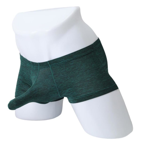 Miesten Alusvaatteet Boxer Shortsit Alushousut Arkut Dark Green XL