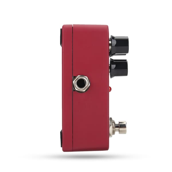 KOKKO FDS2 Mini Gitarr Distortion Pedal i Aluminiumlegering 6,35 mm Jack
