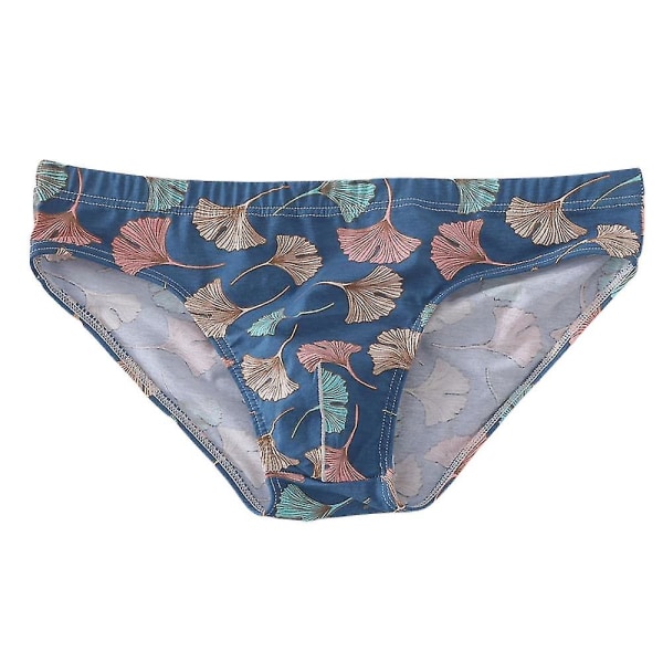 Män Vuxna Print Lågfärgade trosor Andas underkläder Royal Blue M