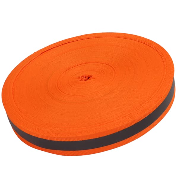 Reflekterande Fluorescerande Orange Band Mjukt Hållbart Flexibelt för Nattsäkerhet