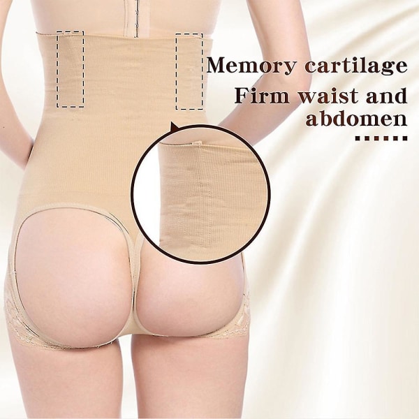 Kvinner High Waist Body Shaper Bum Lift Bukser Undertøy