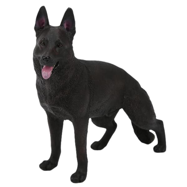 Schæferhund Model Pynt Realistisk Legetøjsdekoration 884