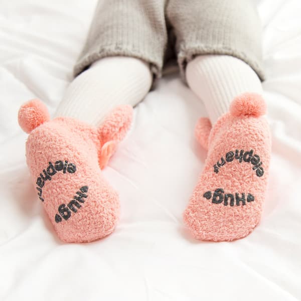 Halkfria babysockor, 6 par halkfria babysockor, halkfria vinter
