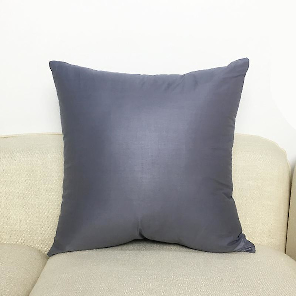 Pakkauksessa 2 koristeellista ulkotyynynpäällistä puutarhatyynynpäällinen Dark Silver Grey