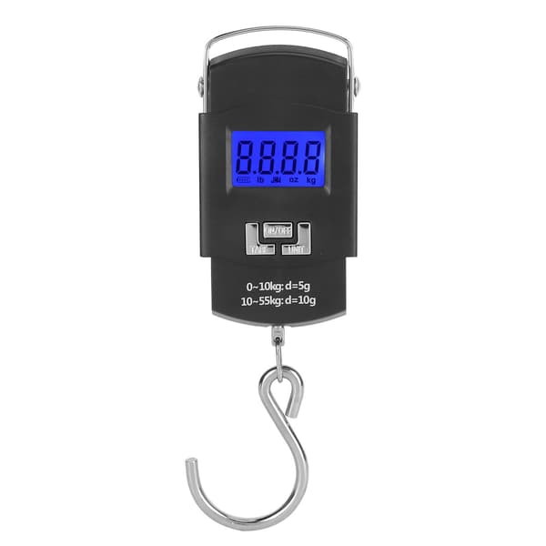 Bærbar digital fiskevektskala 55 kg