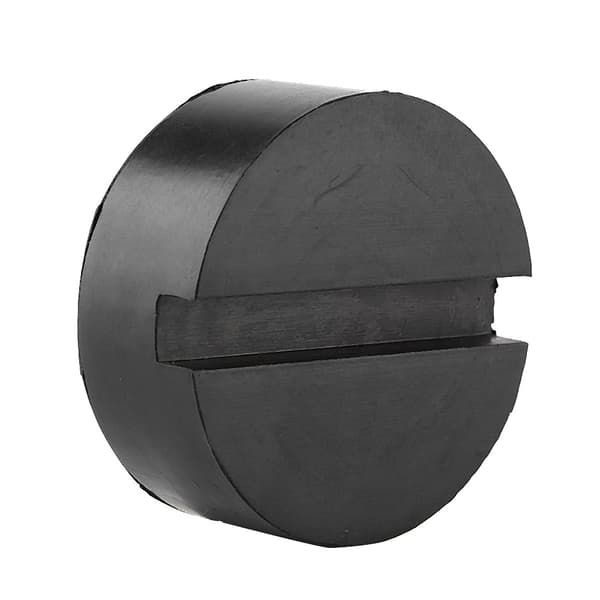 6CM Sort Rille Donkraft Disk Gummipude Klem Svejsning Side Pude