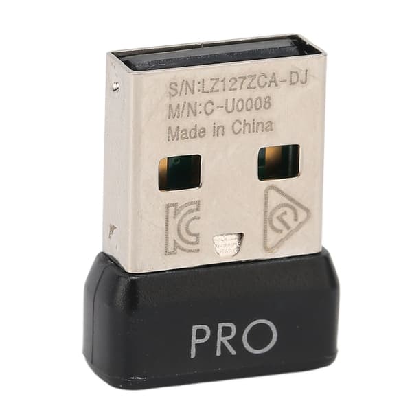 Logitech G Pro Trådløs 2.4G USB Musemodtager ABS Bærbar Mini Let Udskiftelig