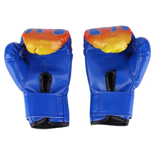 Blå boksinghansker for barn til Muay Thai, Sparring, Kickboksing og Grappling
