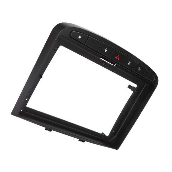 9 tommer 2DIN bilstereo instrumentbræt panel sort erstatning til Peugeot 408 2013