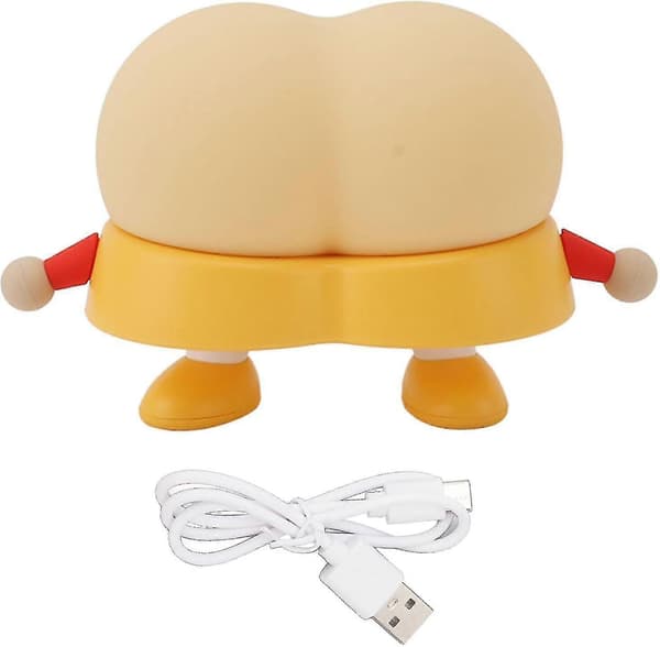 Mini leselys, trygt materiale, justerbart oppladbart lite klappelys, lett kreativt design for hjemmet