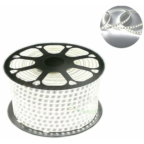 LED båndlampe LED-lys med 5m5050 vanntett hjemmekjøkkendekorasjon 120LED fleksibel patch lysstang mykt varmt lys