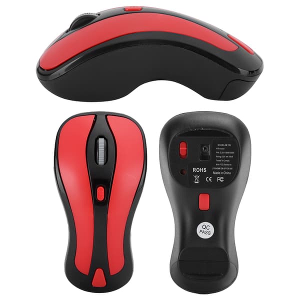 Trådløs 6D Gyroskop Mus 2.4G USB-mottaker for PC Datatilbehør PR-01