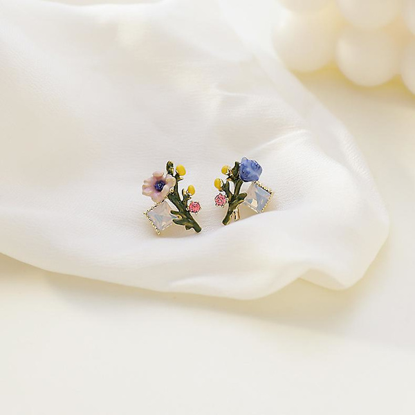 Ørering Flower Studsummer Outfit Piger&#39; Modesmykker Ac3552 A46