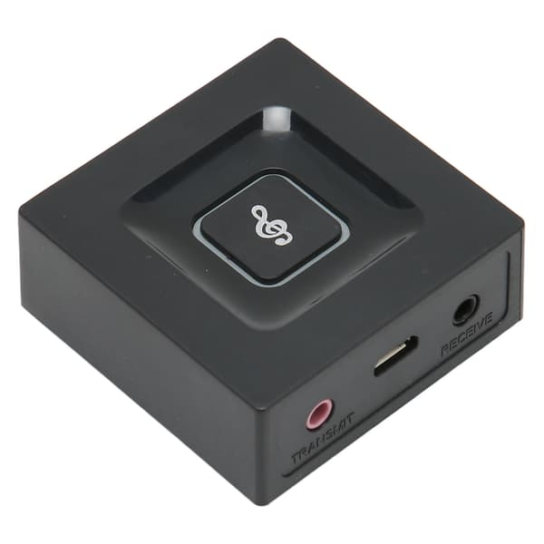 Bluetooth Musikkadapter Trådløs Sender Mottaker Støyreduksjon Stereo Codec 35mm RCA for PC-høyttaler