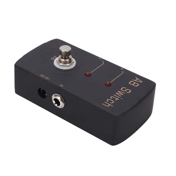 AB Switch Effekt Linjevalg Pedal Monoblock Gitar Effektor True Bypass 2mA
