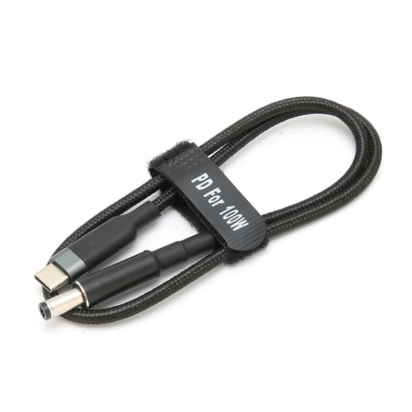 JORINDO 100W USB C til DC 5.5x2.1mm PD Strømadapterkabel 3 Meter