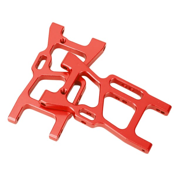 Aluminiumslegering 1/14 Front Swing Arm Sæt RC Bil Tilbehør Rød