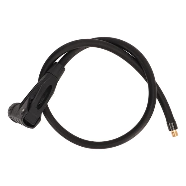 60 cm Luftpumpeforlængerrør 2 i 1 Dækdyseadapter til Bil Luftpumpe