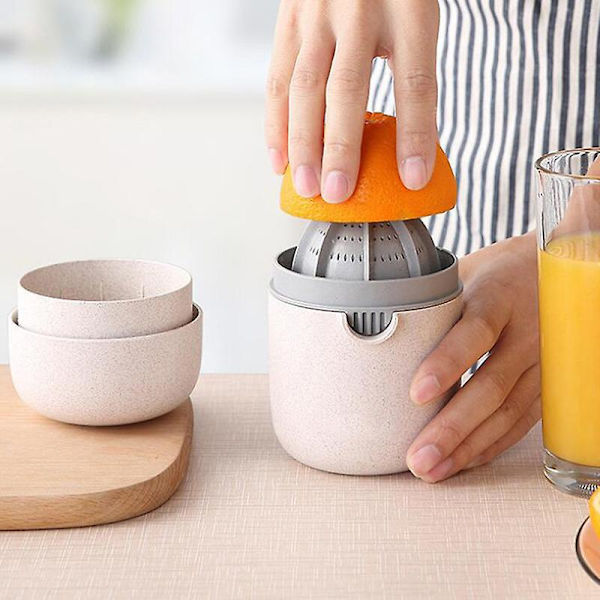 Manuel Citron Juicer Mini Frugt Juicer Hånd Citron Orange Citrus Squeezer Kapacitet Maskin Frugt Squeezer Maskinværktøj