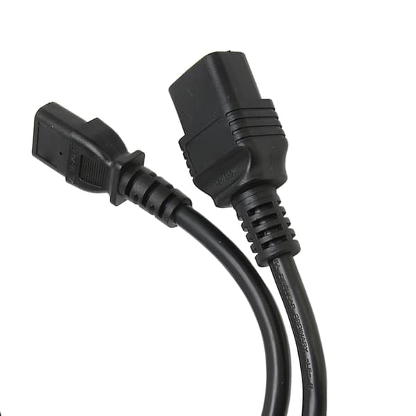 IEC320 C19 C13 til C20 Strømkabel Y Splitter Kabel til Computer HDTV Skærm
