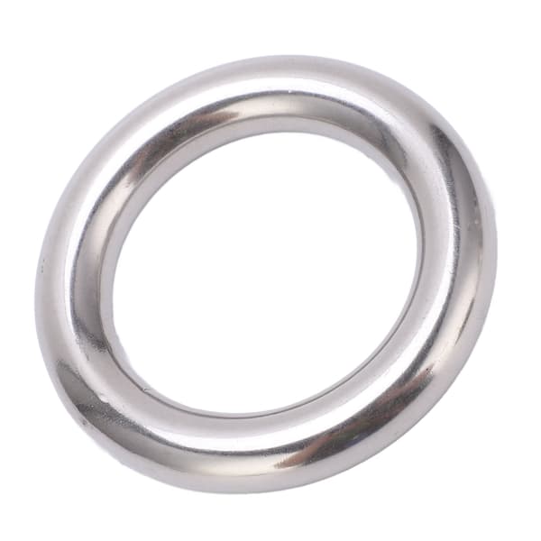 10x40mm Rustfrit Stål Svejset O-ring til Dykning Navigation Hængekøjer Tasker