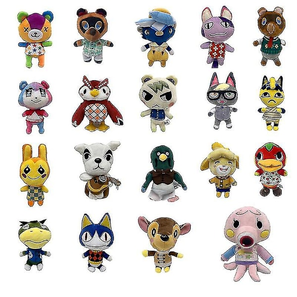 21 Cm Animal Crossing Plysjdukke Animal Crossing Friends Club Spill Leke Bursdagsgave Stil 7 A