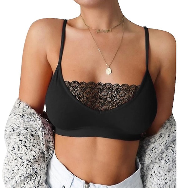 Kvinnor Sexiga Underkläder Spets BH Top Underkläder Push Up Bralette