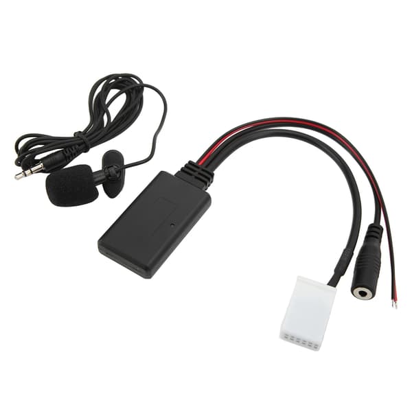 12Pin Bilradio RD4 Bluetooth Aux Lydkabel Adapter med Mikrofon til Citroen C2 C3 C4 C5 C6 C8