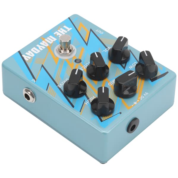 Analog Guitar Effekt Pedal Forstærker Equalizer Harmonisk Lyd 9V DC
