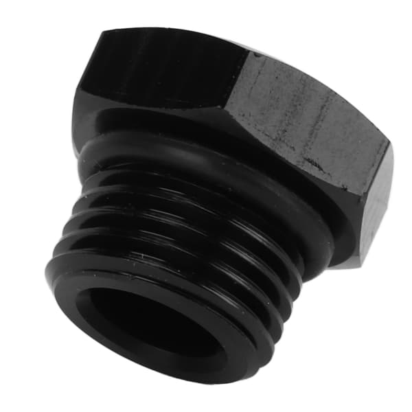 AN6 Han Stål Blindprop Adapter 4000PSI Universal Sort til Køretøj