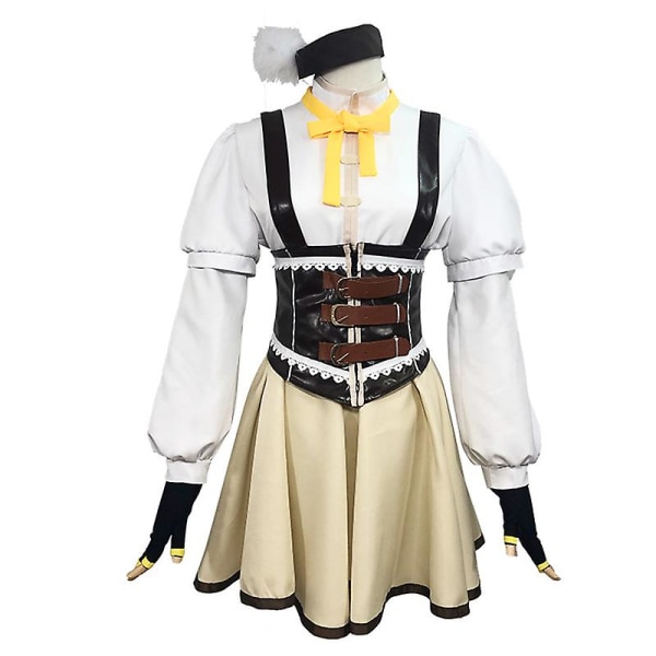 Tomoe Mami rollespil Puella Magi Madoka Magica uniform S Costume