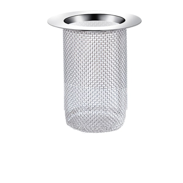 Lille 28-50 mm Badeværelse Rustfrit Stål Gulvafløb Mesh Anti-rotte Anti-hår Filter Kloak Artefakt Vask Pool Debris Filter Mesh Cover,