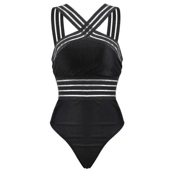 Naisten uimapuku yksiosainen Monokini Solid -uimapuku