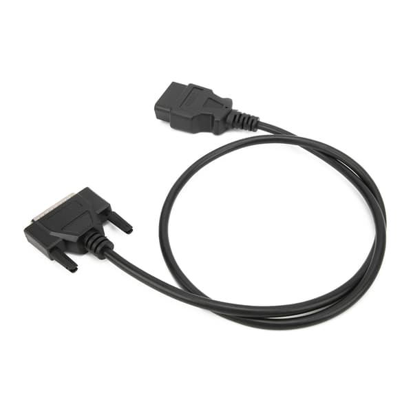 Diagnostisk OBD2 Han til DB25 Han Kabel Adapter 16Pin 102cm 40in Erstatning for SBB V33 Nøgle Programmer