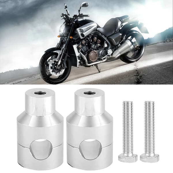 Par Løfte Styrefeste 22mm Aluminium Legering Motorsykkel Modifikasjon Elektroforsølving