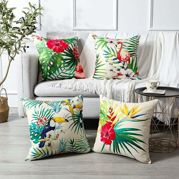 4st Tropical Flower Plant Case Cover Flower-101+Tropical Flower-102+Tropical Flower-103+Tropical Flower-104