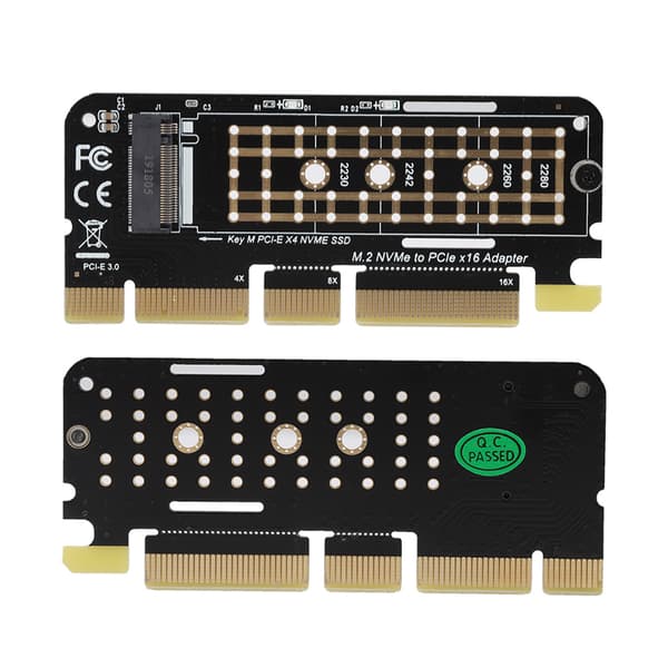 M2 NGFF SSD - PCIE 3.0 X16 nopea kiintolevysovitinkortti