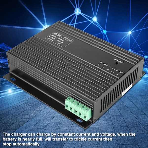 Intelligent 12V 24V 10A Batterilader for Dieselgenerator