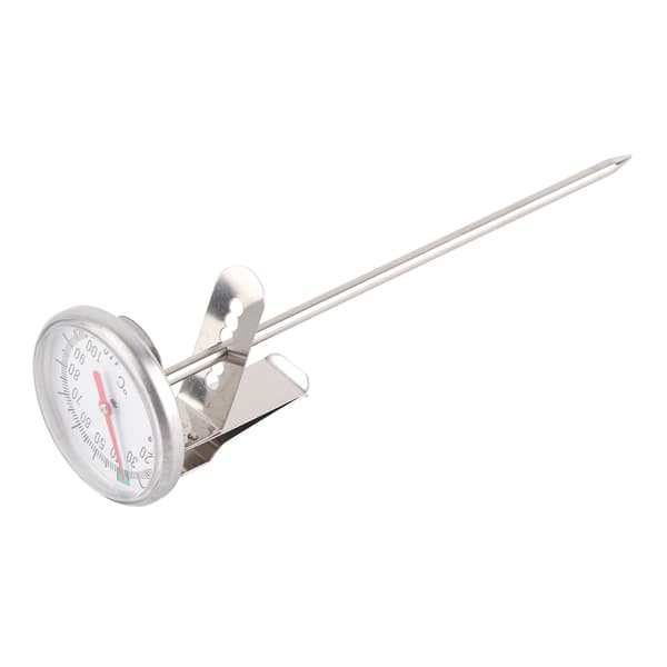 Mælketermometer i rustfrit stål, let at rengøre, til kaffeskumning -10 til 110℃
