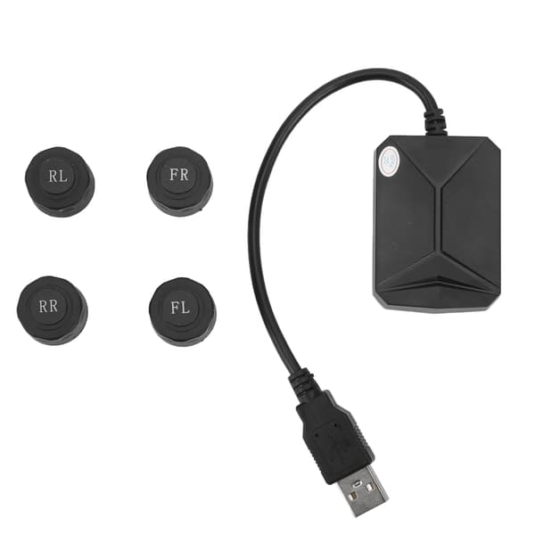 Trådløst dæktryksovervågningssystem 4 interne eksterne sensorer Android Navigation USB-interface Universal