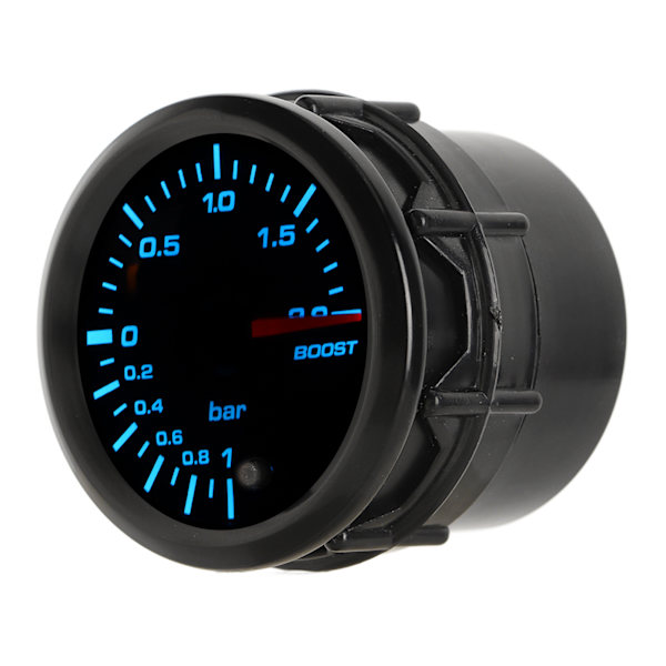 2in 52mm Turbo Boost Måler med 7 Farve LED Baggrundslys Sensor Pointer Universal til Benzin Modificerede Biler
